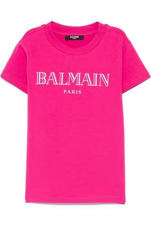 Balmain Playera con logo estampado