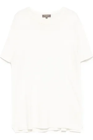N.PEAL Playera con cuello redondo