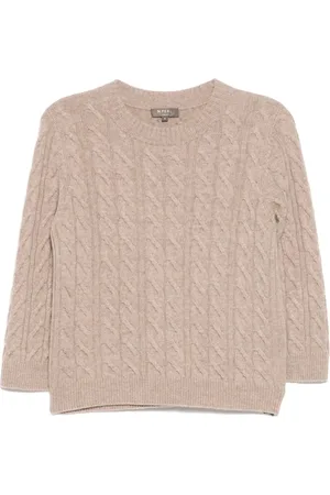 N.PEAL Sudadera Emilia Cable Round Neck