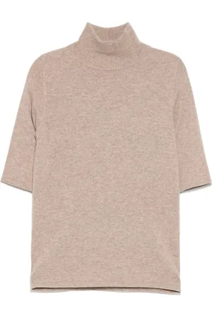 N.PEAL Playera Mock Neck