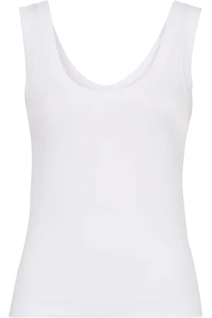 Brunello Cucinelli Camiseta tejida de canalé