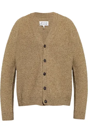 Maison Margiela Cárdigan con efecto envejecido
