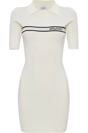 OFF-WHITE Vestido manga corta de x Virgil Abloh