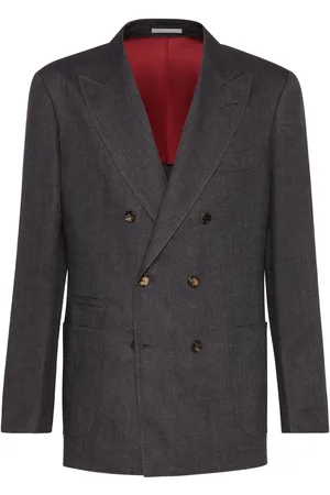 Brunello Cucinelli Blazer con doble botonadura