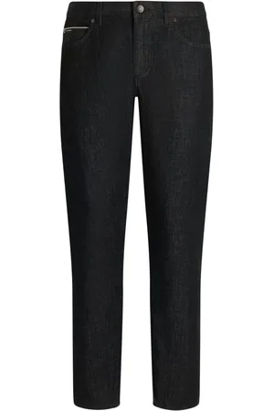 Dolce & Gabbana Jeans rectos con placa del logo