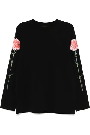Simone Rocha Playera con estampado del logo