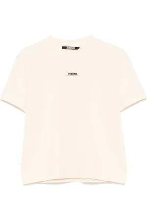 Jacquemus Playera con logo de parche