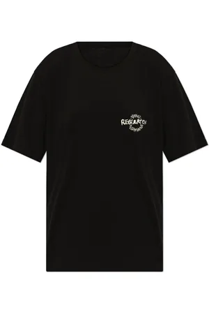 YOHJI YAMAMOTO Playera con logo bordado