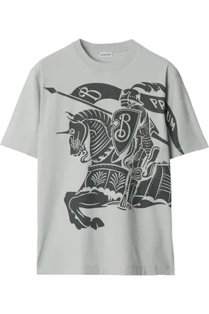 Burberry Playera con estampado Equestrian Knight