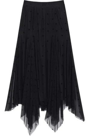 Givenchy Falda 4G con diseño asimétrico