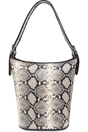 IRO Bolsa de hombro con estampado de piel de pitón