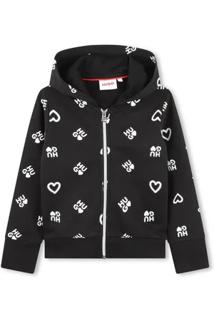 HUGO BOSS Hoodie con logo estampado