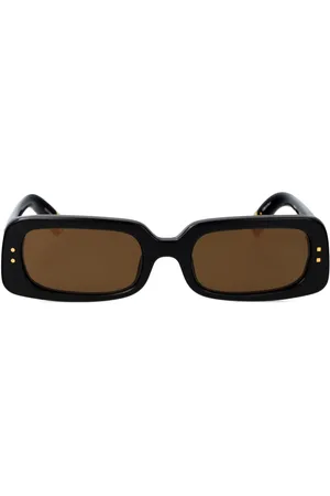 Jacquemus Lentes de sol con logo estampado