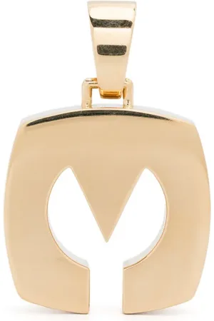 Renato Cipullo Dije de letra Splendente en oro amarillo de 18kt