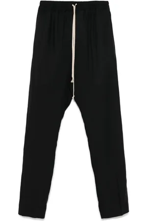 Rick Owens Pantalones slim con cordones en la pretina