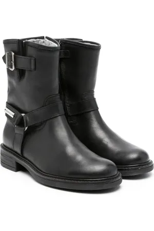 MONNALISA Botines con placa del logo