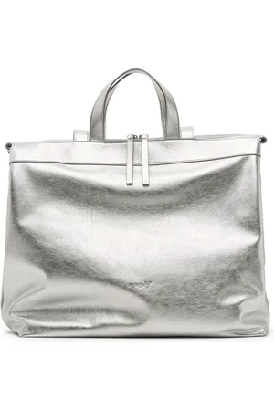 MARSÈLL Tote con acabado metalizado
