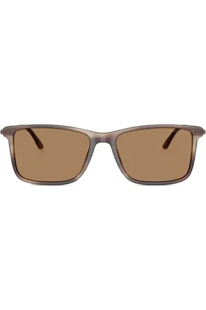 Giorgio Armani Lentes de sol con armazón rectangular