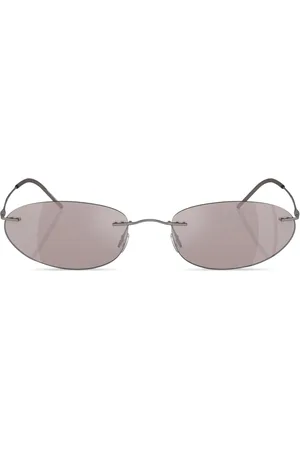 Giorgio Armani Lentes de sol con armazón ovalado