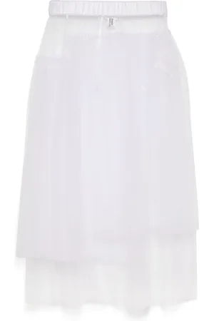 NOIR KEI NINOMIYA Falda con volantes