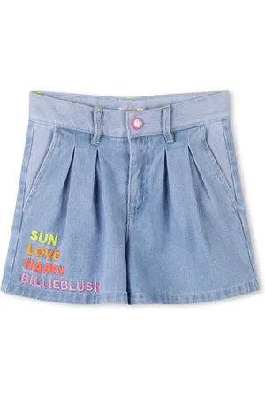 Billieblush Shorts de mezclilla con pinzas