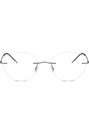 Giorgio Armani Lentes redondos sin armazón