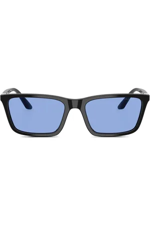 Emporio Armani Lentes de sol con armazón rectangular