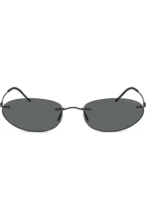 Giorgio Armani Lentes de sol con armazón ovalada