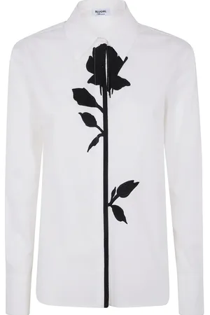 Blugirl Camisa con bordado floral