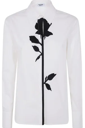 Blugirl Camisa con bordado floral