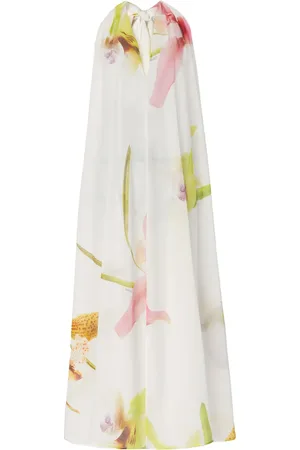 GENNY Vestido largo con estampado floral