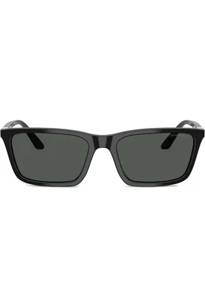Emporio Armani Lentes de sol con armazón rectangular