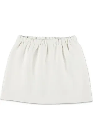 DOUUOD KIDS Falda con parche del logo