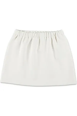 DOUUOD KIDS Falda con parche del logo