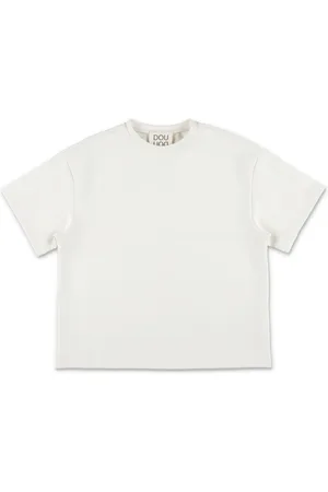 DOUUOD KIDS Playera con parche del logo