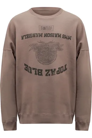 Maison Margiela Sudadera con motivo de números