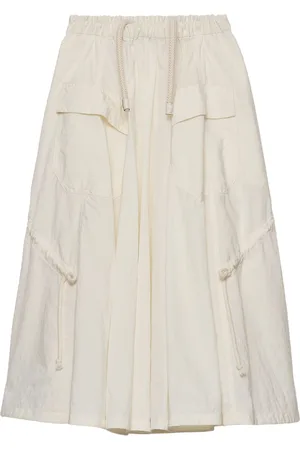 Prada Falda Pongee