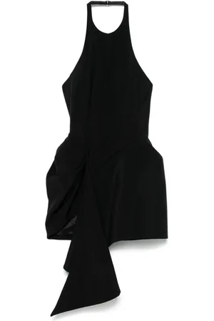 MUGLER Vestido corto de vestir asimétrico