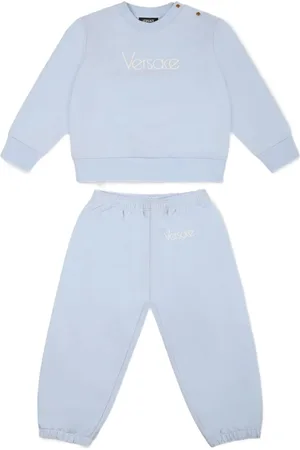 VERSACE Traje deportivo con logo bordado