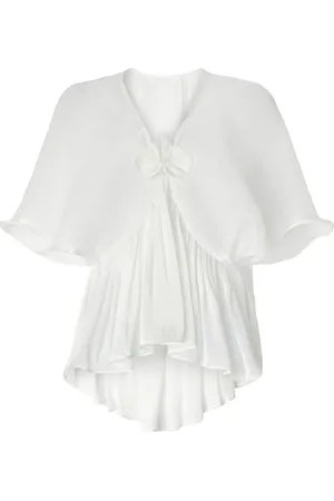 GENNY Blusa plisada