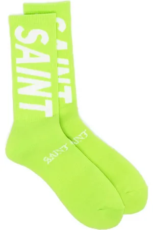 SAINT MXXXXXX Calcetines tejidos con logo en intarsia