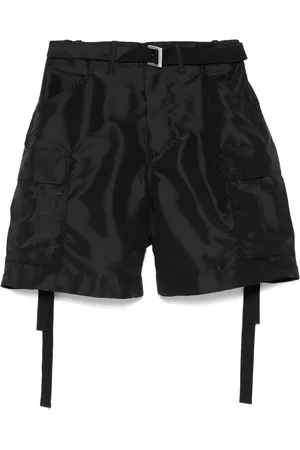 SACAI Shorts con cinturón