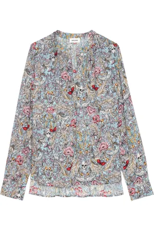 Zadig & Voltaire Blusa Tink con estampado floral