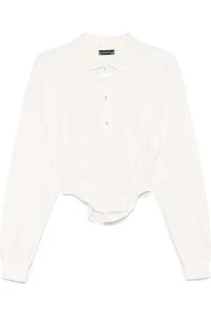 MUGLER Pantalones de vestir con corset