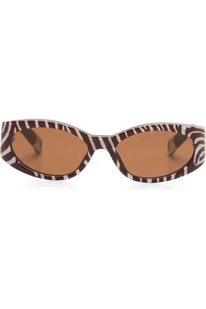 Jacquemus Lentes de sol Les Ovalo