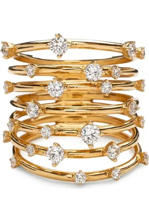 Fernando Jorge 18kt yellow gold Troupe diamond ring