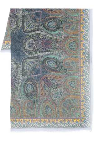 Etro Mascada con estampado de cachemira