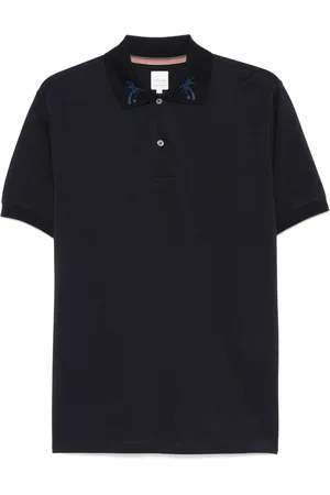 Paul Smith Camisa con cuello bordado