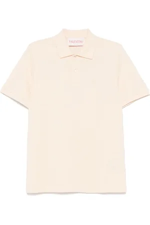 VALENTINO GARAVANI Playera tipo polo con bordado VLogo Signature