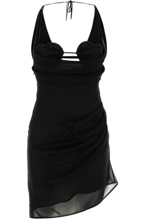 BLUMARINE Vestido corto de georgette